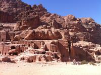 in der Felsenstadt Petra