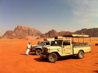 Pause im Wüstencamp