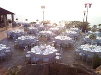 eine Hochzeit findet im Hotel statt