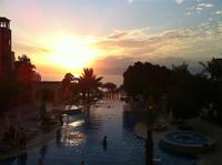 Abendstimmung am Toten Meer