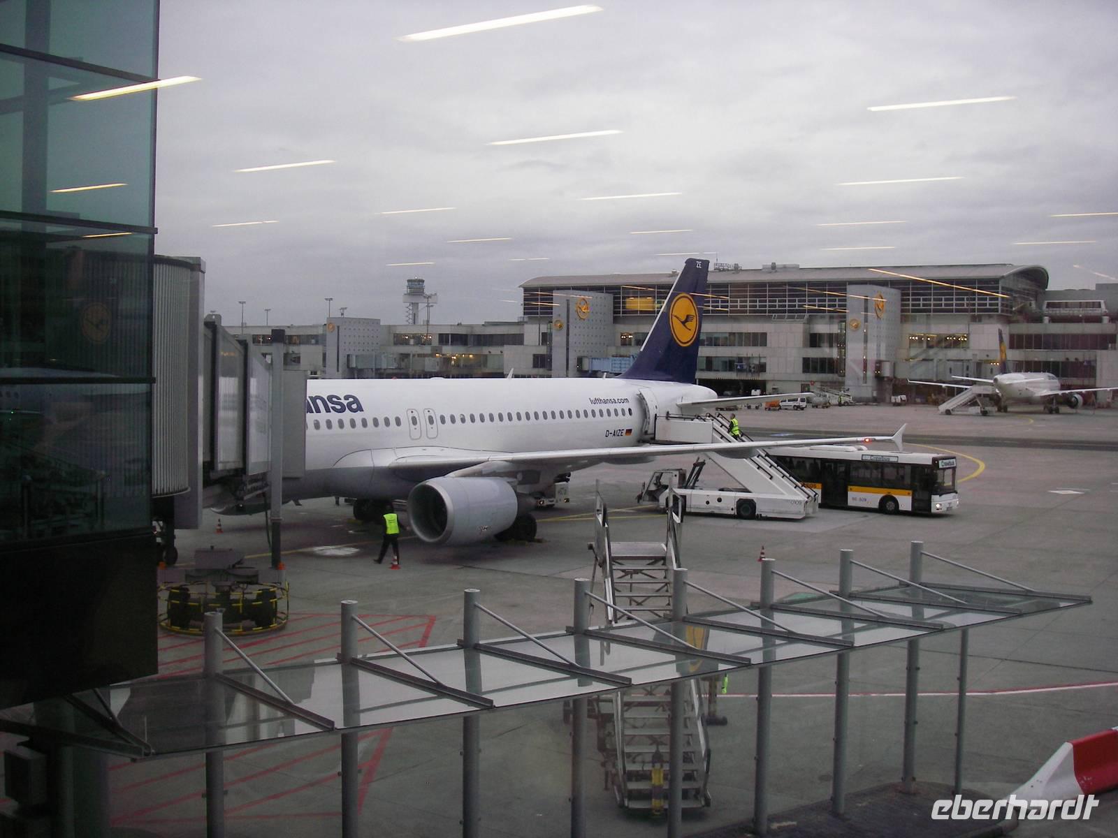 Flugzeug von Frankfurt nach Amman