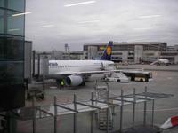 Flugzeug von Frankfurt nach Amman