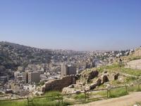 Ausblick von der Zitadelle in Amman