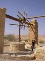 Brunnen beim Wüstenschloss Amra