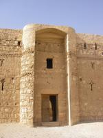 Eingang zum Wüstenschloss Al-Kharaneh