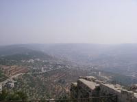 Ausblick von der Burg von Ajlun