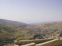 Ausblick von der Kreuzritterburg Kerak