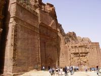 Stufengräber in Petra