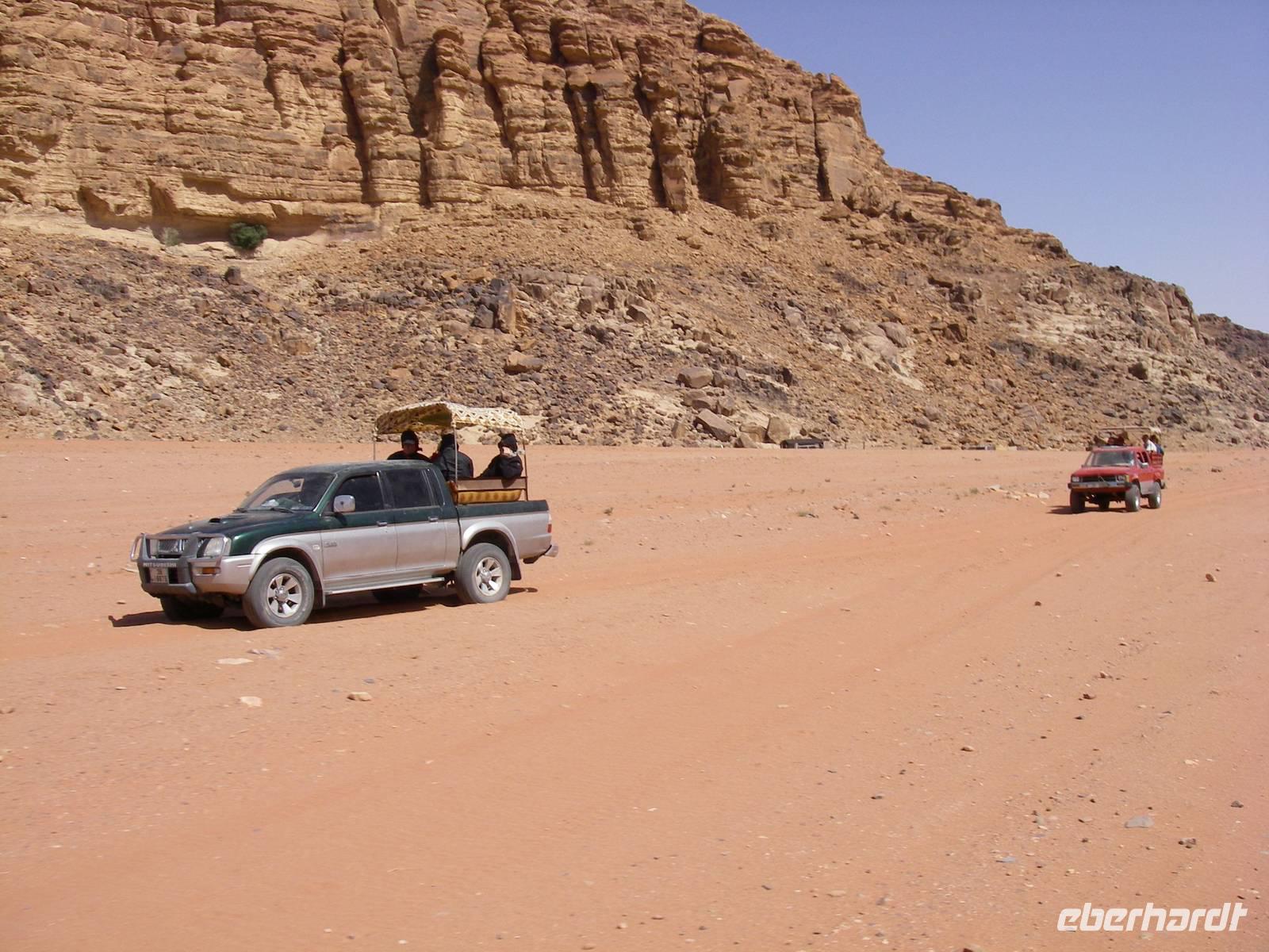 Jeepfahrt im Wadi Rum