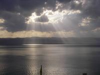 fantastischer Blick auf das Tote Meer