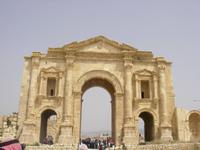 Hadrian-Triumphbogen in Jerash