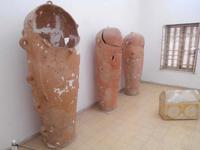 Tonsärge im archäol. Museum Amman