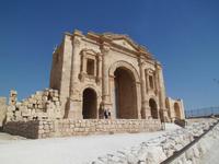 Hadriansborgen in Jerash