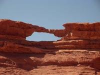 Steinerne Brücke im Wadi Rum