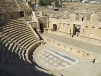 Jerash: das Nordtheater
