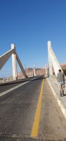 Brücke bei der Wadi Mujib Mündung