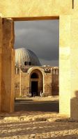 Die blaue Moschee am Zitadellenhügel