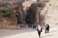 Eingang Schlucht von Petra
