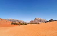Faszinierende Landschaft des Wadi Rum