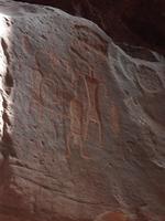 Felszeichnungen im Wadi Rum