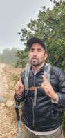 JORDANIEN, Naturreservat Ajloun, unser Ranger