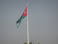Jordanien Amman Flagge