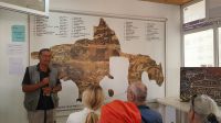 Jordanien, Madaba, Modell der Palästina Karte
