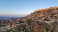 Jordanien, Morgendämmerung im Rumana Zelt Camp