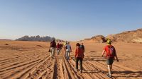 Jordanien, Wanderung zum Sonnenuntergang