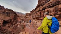 Jordanien, Weg vom Ad-Deir hinunter nach Petra