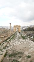 Kolonnadenstraße in Jerash