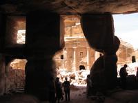 Petra - Blick zum Soldatengrab