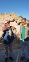 Ranger und Hussein vor der Wanderung