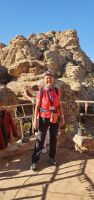 Ria in Little Petra