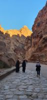 Siq im Abendlicht