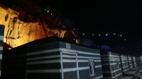 Space Village Luxury Camp im Wadi Rum bei Nacht