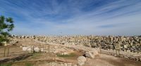 Stadtteil von Amman mit der größten Fahne der Welt