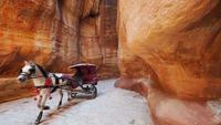 Unterwegs in Petra mit 1 PS