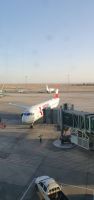 unser Flugzeug der Austian