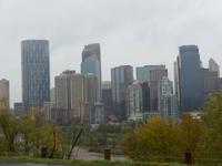 Blick auf die Skyline von Calgary