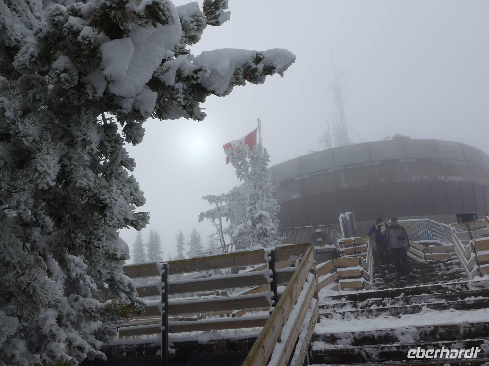 Gipfel von Sulphur Mountain
