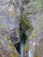 Maligne Canyon - Blick in die Tiefe