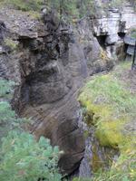 Maligne Canyon - Blick in die Tiefe