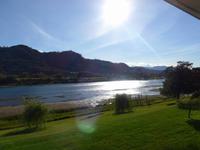 Thompson River - auf der Terasse des South Thompson Inn