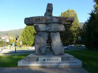 Whistler - Denkmal für die Zeit der olypischen Spiele in Vancouver/Whistler