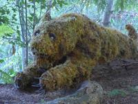 Versunkener Garten - Darstellung Tiger