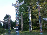 Totempfähle im Stanley Park