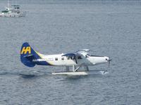 Wasserflugzeug - Vancouver am Hafen