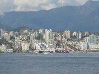 Vancouver vom Schiff aus 