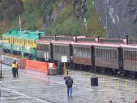 Eisenbahn zum  White Pass